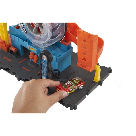 Set De Joaca Hot Wheels City Atelierul De Pneuri Noriel