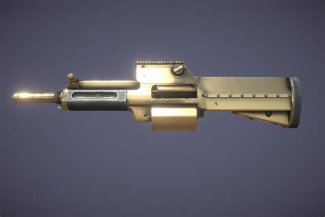 Grenade Launcher Gold Apocalypse Weapons