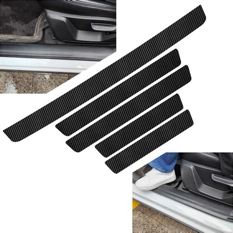 Amazon Pcs Car Door Sill Protector With Pcs Rear Bumper