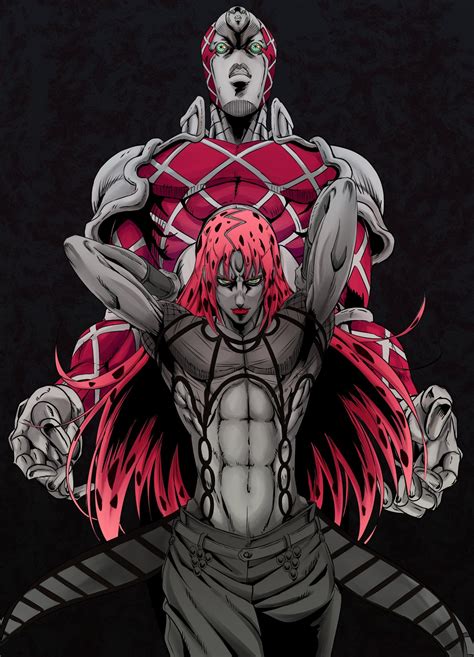 King Crimson and Diavolo (by me) : r/StardustCrusaders