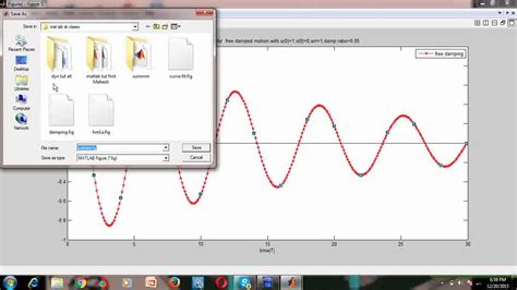 Matlab Plot Free Damped Sdof Vibration By Mahesh Raj Bhatt Youtube