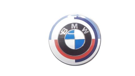 Original BMW BMW Emblem 50 Jahre M Ø 82mm M 51148087194 HUBAUER