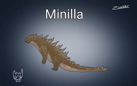 Minilla by ZombatBoii on DeviantArt