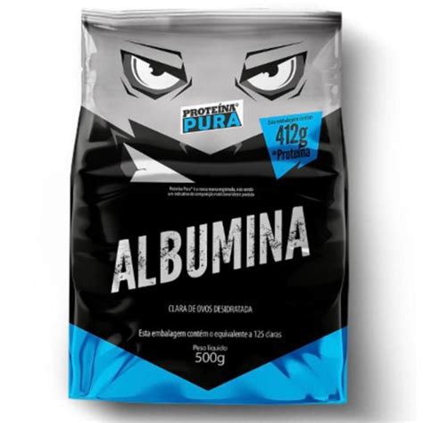 Albumina Pura G Proteina Pura Chocolate Envio Imediato Geral