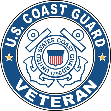 U S Coast Guard Veteran Decal