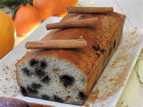 Cake à l orange à la cannelle et aux pépites de chocolat Ma petite