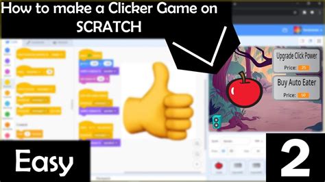 Scratch How To Make A Clicker Game Part 2 Youtube