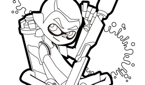 Nice Coloriage Splatoon Collection Idee De Coloriage