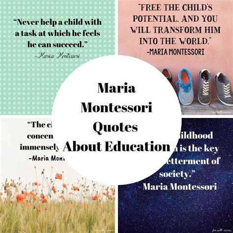 Beloved Maria Montessori Quotes - Fun with Mama