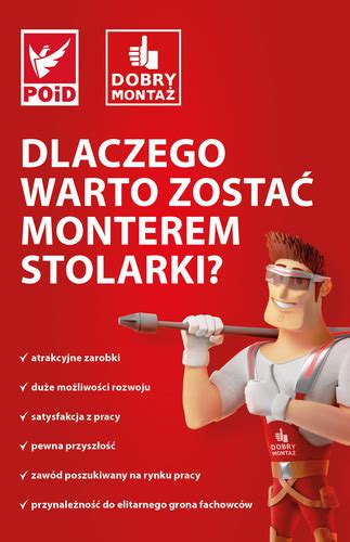 Nowy zawód monter stolarki budowlanej wspierany przez związek POiD