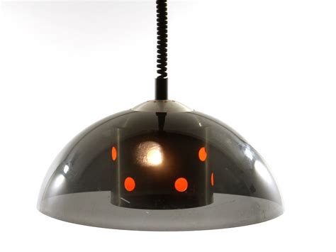 Mid Century Space Age UFO Light Fixture By Herda Kringwinkel