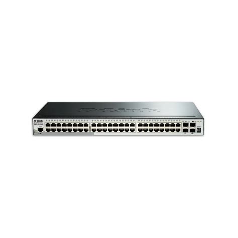 D Link DGS 1510 52XMP 48 Port Gigabit Stackable Smart Managed PoE