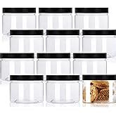 Amazon Clear Plastic 8 Oz Jars With Lids Slime And Craft