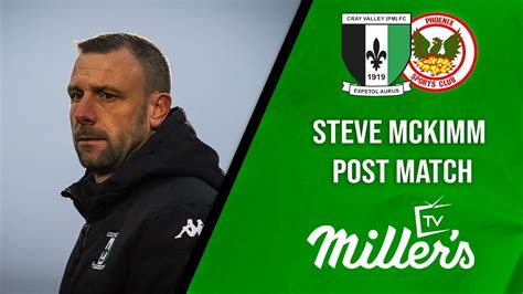 Post Match Interview Steve Mckimm Reflects On Victory Over