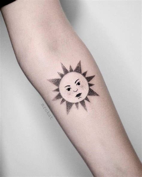 Top Best Simple Sun Tattoo Ideas Inspiration Guide