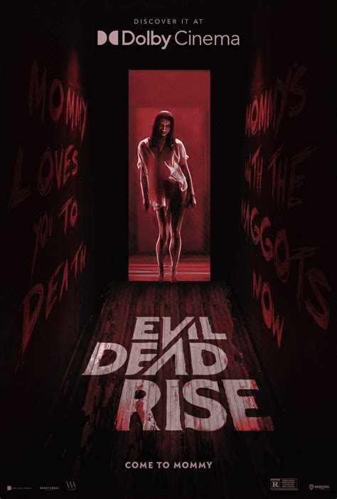 2023 Evil Dead Rise Movie Poster 11x17 Beth Ellie Danny Kassie Demons 2000 Now