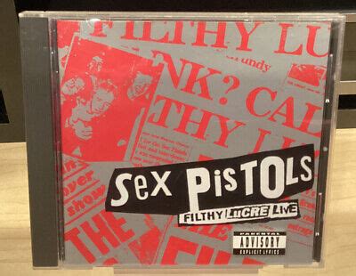 Sex Pistols Filthy Lucre Live Cd Virgin Promo