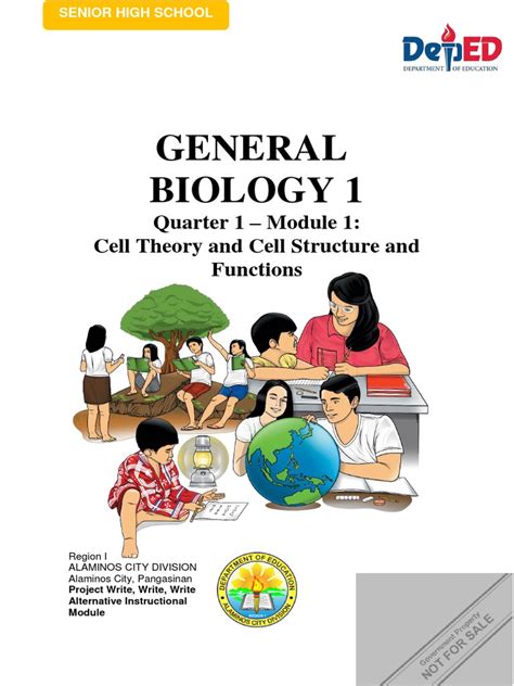 Module General Biology 1 Week 1 Shs 1 Pdf Cell Biology Cell Nucleus