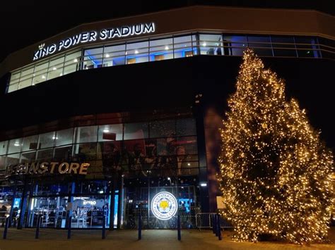 Christmas Tree At The King Power Stadium © Mat Fascione Cc By Sa20