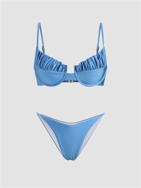 Underwire Bikini Swimsuit Bow Bikini Bikini Swimsuits Swimwear