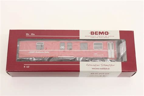 Bemo RhB 3270 153 D 4223 Gepäckwagen H0m Kaufen auf Ricardo