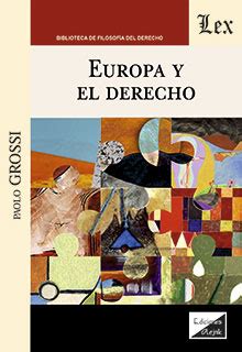 Librer A Especializada Olejnik Europa Y El Derecho