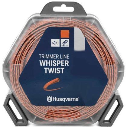 Husqvarna Trimmer Cord Whisper Twist Mmx M Spool Orange Black