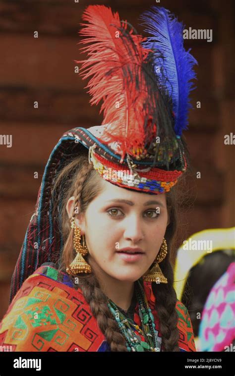 May 15 2022 Kalash KPK Pakistan Kalashi Women And Men Wearing