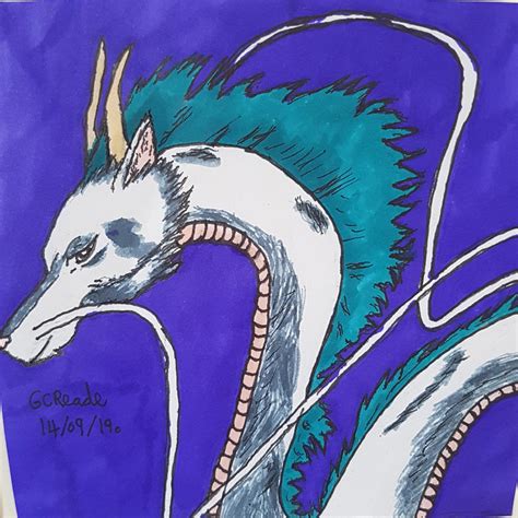 Haku In Dragon Form By Madamebutterfly94 On Deviantart