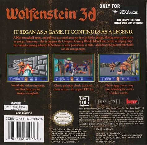 Wolfenstein 3d 1992 Box Cover Art Mobygames