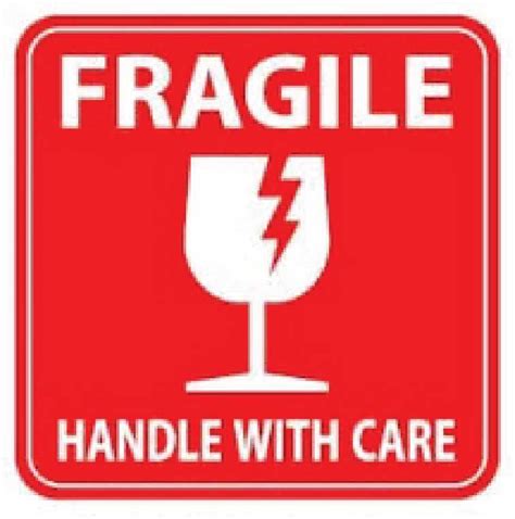 Fragile наклейка (50 фото)