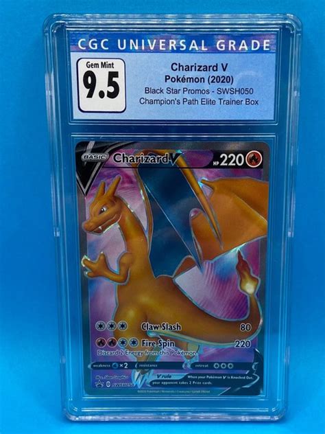 The Pok Mon Company Graded Card Charizard V Swsh Prom Catawiki