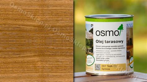 Osmo Olej Tarasowy Teak Bezbarwny L Parkietex