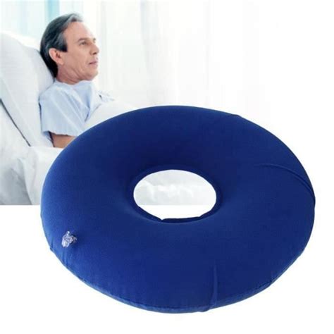 Ddn Coussin Anti Escarres Gonflable Respirant Forme Ronde Pour