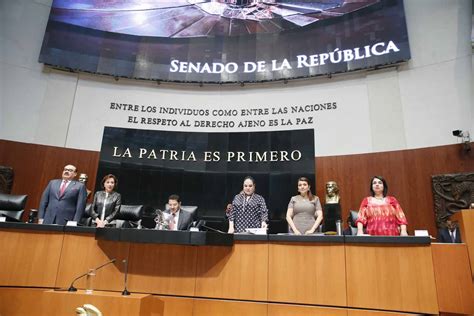 Senadores Del Pan Durante La Sesi N Ordinaria Pan Senado