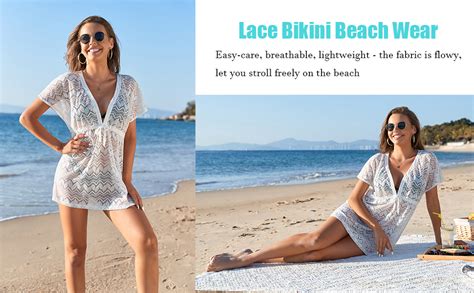 Eishopeer Women S Bathing Suit Cover Ups Summer Swimwear Sexy Beach Bikini Coverup Dresses