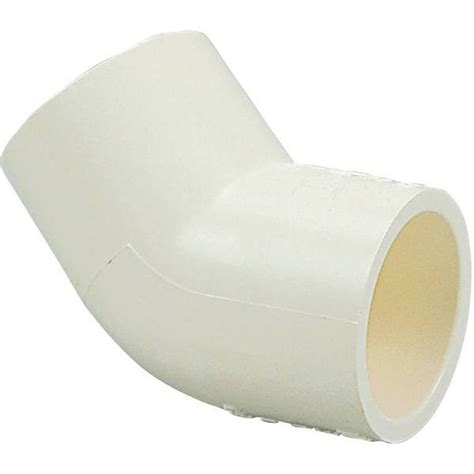 Nibco Pvc Dwv Degree Spigot X Hub Street Elbow Fitting Hd Supply