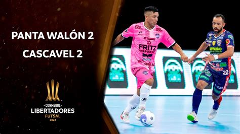 Resumen Panta Wal N Per Vs Cascavel Futsal Bra Conmebol