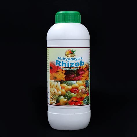 Liquid Microbial Bio Fertilizer Rhizobium Packaging Type Bottle At Rs