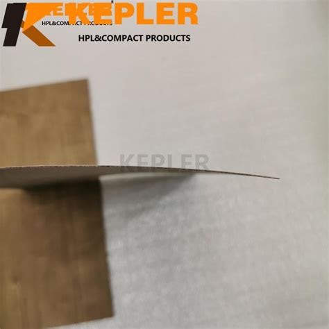 Kepler Burlywood Finish Hpl High Pressure Laminate Sheet Compact