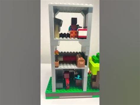 Лего майнкрафт башня #lego #minecraft - YouTube