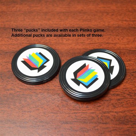 Plinko Pucks set of 3 | Ultimate Office