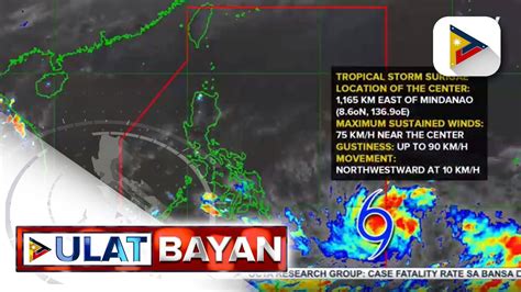 PTV INFO WEATHER Binabantayang LPA Ganap Nang Bagyo At Maaaring