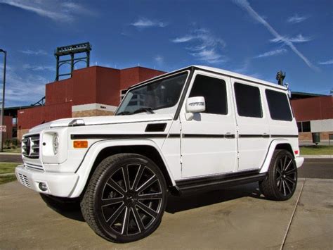 Mercedes Benz G500 On 24 Gianelle Wheels Benztuning