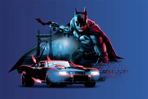 Poster Quadro The Batman In Gotham City Regalos Merch Posters