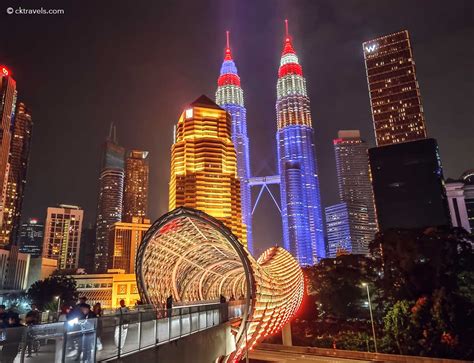 Saloma Bridge In Kuala Lumpur Malaysia CK Travels