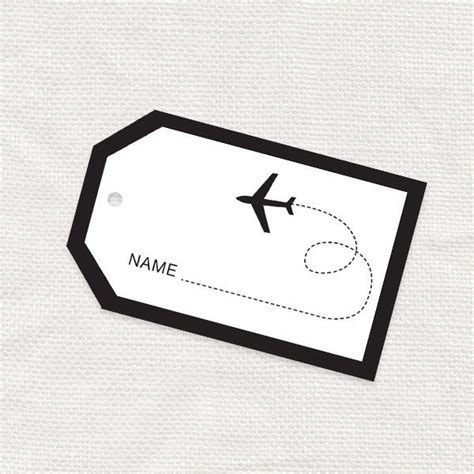 33 Best Images About Printable Luggage Tags On Pinterest Free