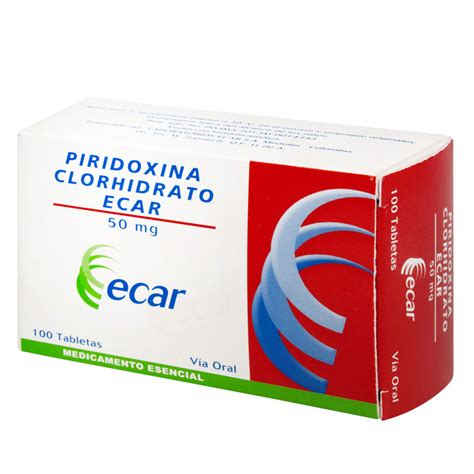 Piridoxina Clorhidrato Mg Tabletas Ec Farmaprime