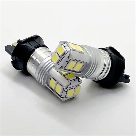 Nhautp Pcs Canbus Pwy W Pw W Led Bulbs For Skoda Yeti Daytime