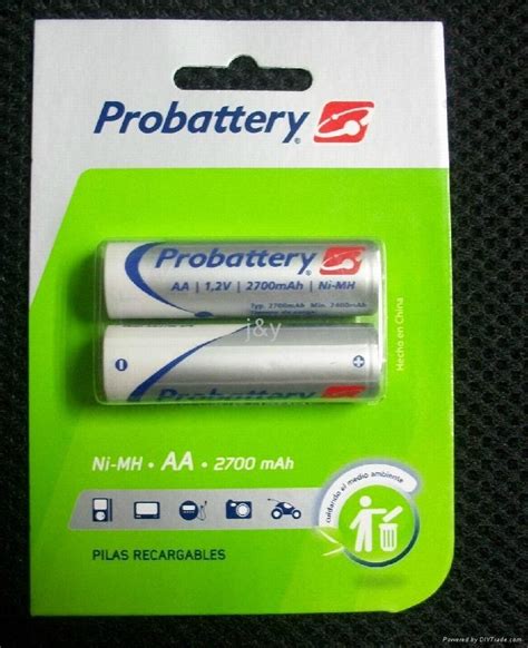 Ni Mh Aa Mah V Rechargeable Battery Aa Mah J Y Aa China